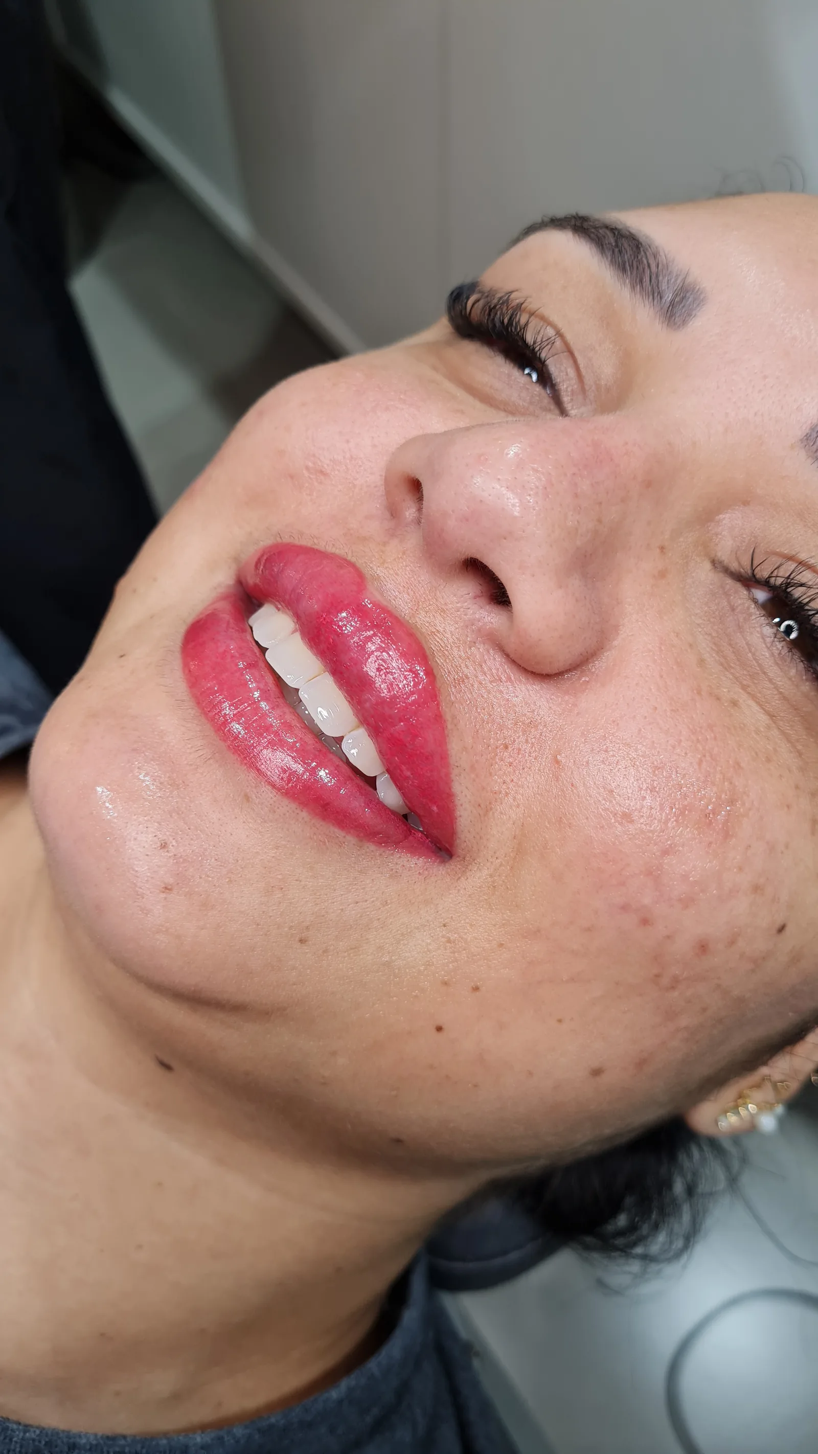 Micropigmentação labial — resultado